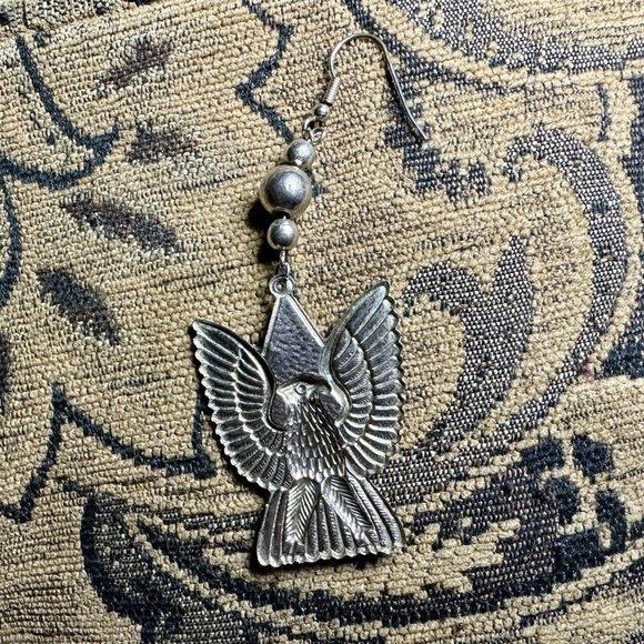 Single silver plated eagle earring From the ‘90’s. - Picture 6 of 7